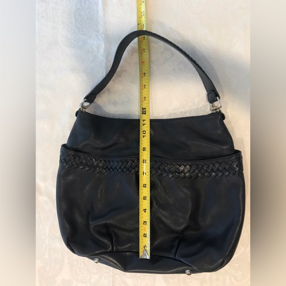 Helen Kaminski Black Leather Handbag Tote Bag - Picture 10 of 16